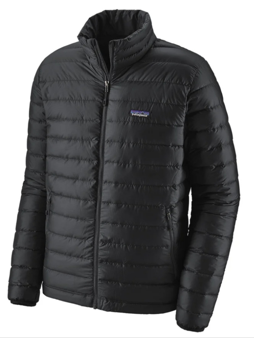 Patagonia Black Quilted Lightweight Puffer Jacket Mens Large